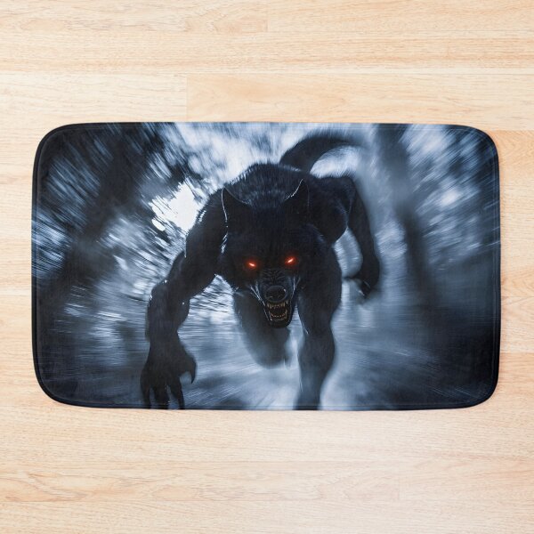 Item preview, Lunar Fury: The Werewolf’s Charge designed and sold by AI-Only Creations.