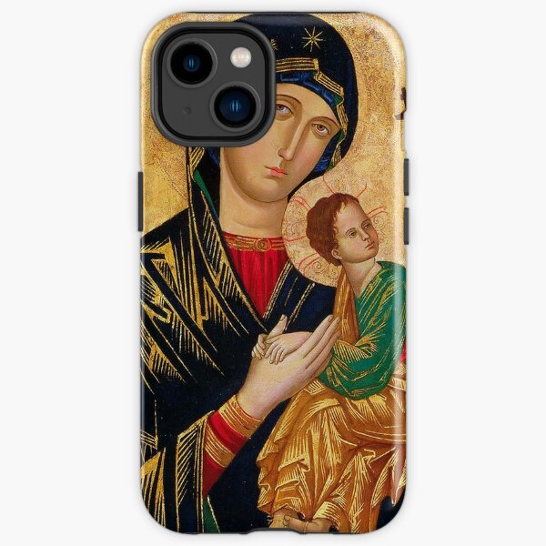 Our Lady of Perpetual Help, Russian orthodox icon, Madonna and Child, Virgin Mary  iPhone Tough Case