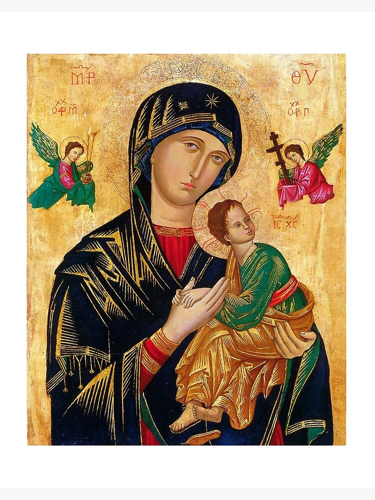 Madonna And Child Metal Prints for Sale