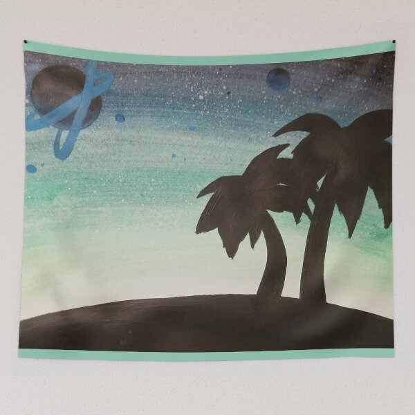 Item preview, Stellar Beach Painting designed and sold by Naylz.