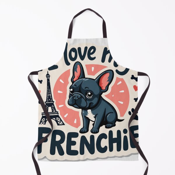 Item preview, Sticker T-Shirt Design Trending: I Love my Frenchie designed and sold by ForeverPrintsOK.