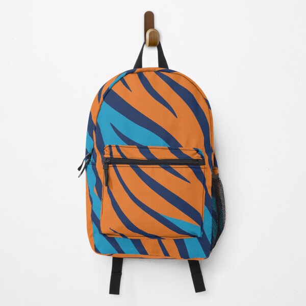 Item preview, A tiger skin pattern Desing cin bold blue and orange stripes. designed and sold by HEMRO.