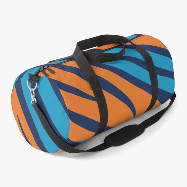 Item preview, A tiger skin pattern Desing cin bold blue and orange stripes.  designed and sold by HEMRO.