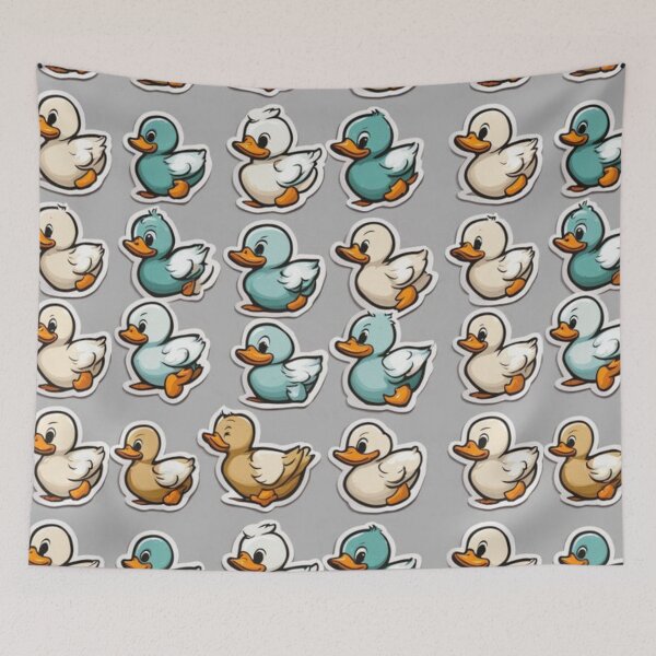Item preview, Duck Pattern 12 designed and sold by Planetporridge.