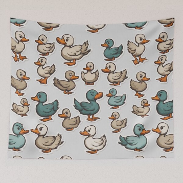 Item preview, Duck Pattern 13 designed and sold by Planetporridge.