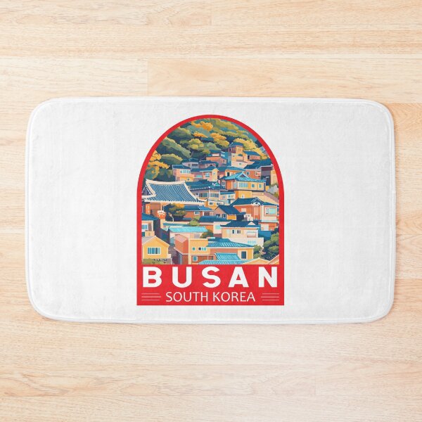 Item preview, Busan South Korea Travel Art Emblem designed and sold by KrisSidDesigns.