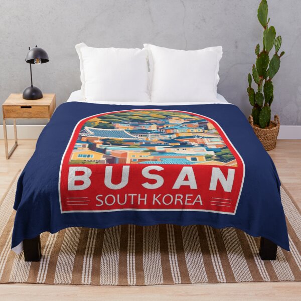 Item preview, Busan South Korea Travel Art Emblem designed and sold by KrisSidDesigns.