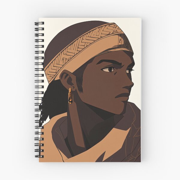 Item preview, Chadian man, portrait | Anime style designed and sold by ComicsFactory.