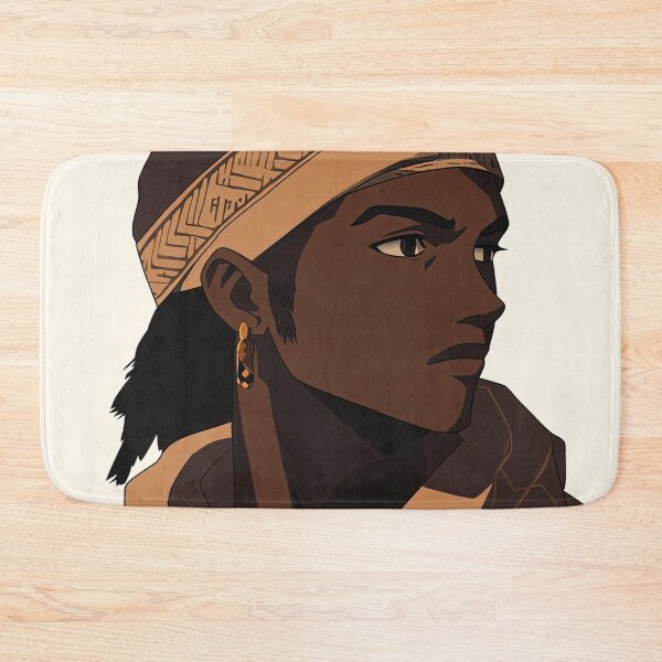 Item preview, Chadian man, portrait | Anime style designed and sold by ComicsFactory.