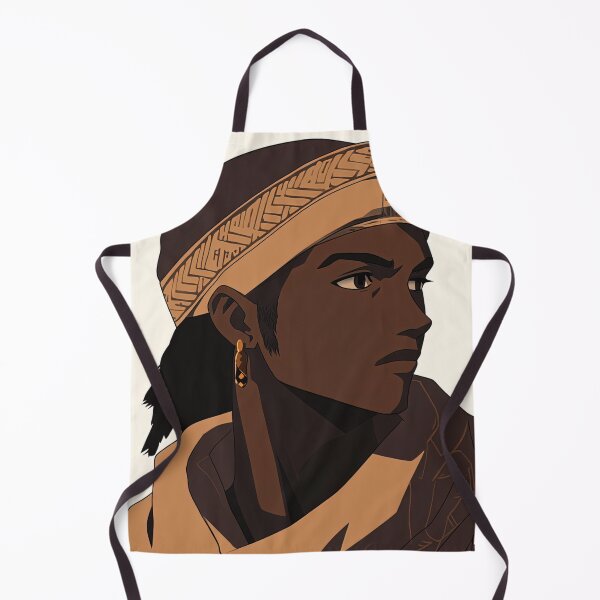 Item preview, Chadian man, portrait | Anime style designed and sold by ComicsFactory.