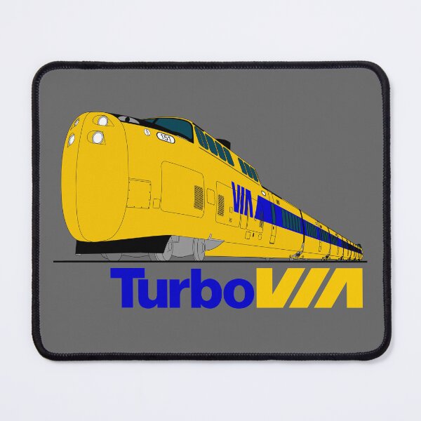 Aperçu de l'œuvre Le TurboTrain de VIA Rail Canada créée et vendue par Kingston Sub by Jason Shron.