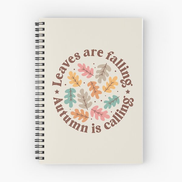 Item preview, Leaves are falling autumn is calling designed and sold by FatBirdie.