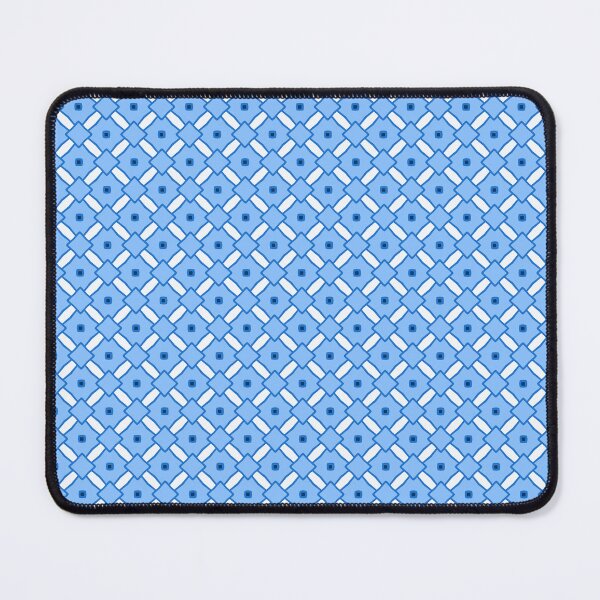 Item preview, Variation Blue Diamond Geometry Square Symbol Seamless Grid designed and sold by EvergreenMotifs.