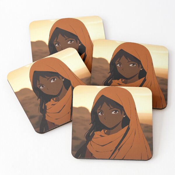 Item preview, Chadian woman | Anime style designed and sold by ComicsFactory.