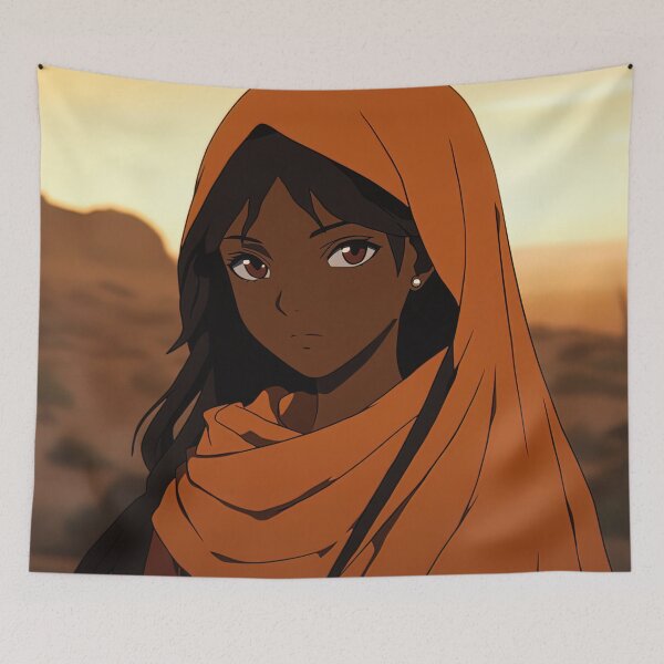 Item preview, Chadian woman | Anime style designed and sold by ComicsFactory.