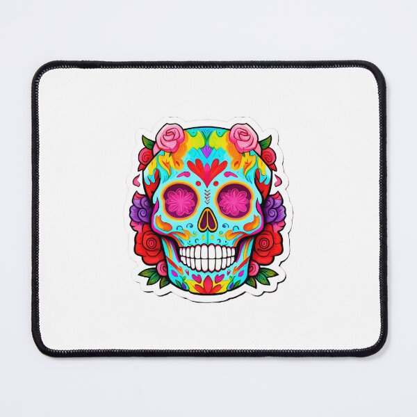 Item preview, Rainbow Sugar Skull designed and sold by MABbluefields.