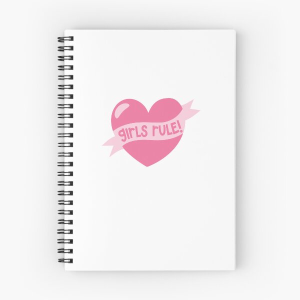 Item preview, Girls Rule Pink Heart designed and sold by dottiedigitals.