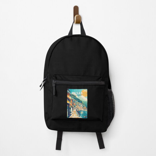 Item preview, Busan South Korea Travel Art Vintage designed and sold by KrisSidDesigns.
