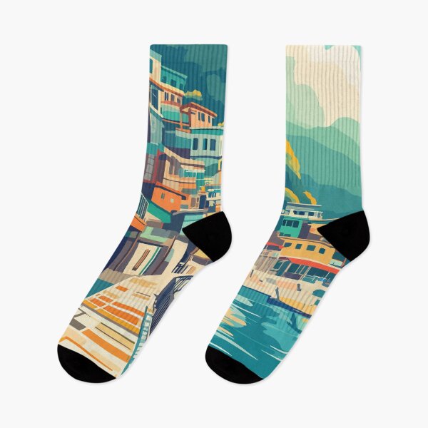 Item preview, Busan South Korea Travel Art Vintage designed and sold by KrisSidDesigns.