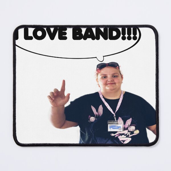 Item preview, I LUV BAND Transparent designed and sold by ILUVBANDSOMUCH.