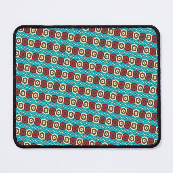 Item preview, Colorful Egyptian Geometric Symbolism Alternating Color Combination Geometry designed and sold by EvergreenMotifs.
