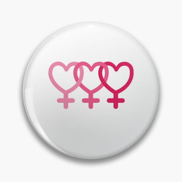 Item preview, Female Gender Symbol Hearts designed and sold by dottiedigitals.