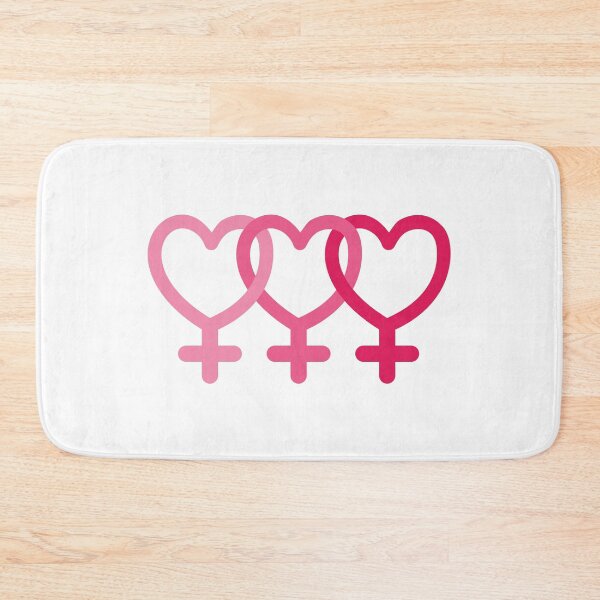 Item preview, Female Gender Symbol Hearts designed and sold by dottiedigitals.
