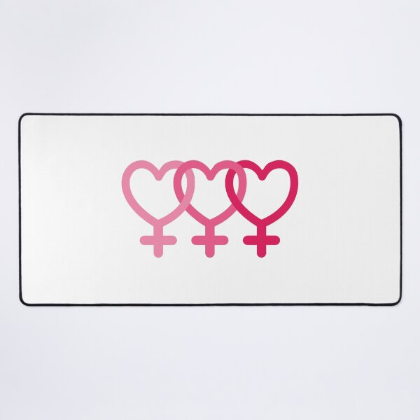 Item preview, Female Gender Symbol Hearts designed and sold by dottiedigitals.