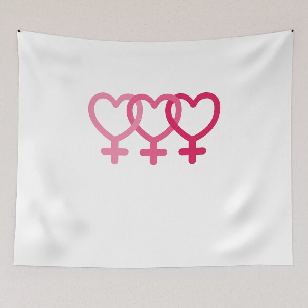 Item preview, Female Gender Symbol Hearts designed and sold by dottiedigitals.
