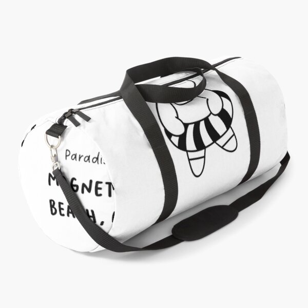 Item preview, Magnetic Island Beach, Australia | Line-drawn Cat in a Float Ring | Handwritten-style Font designed and sold by RM-Journey.