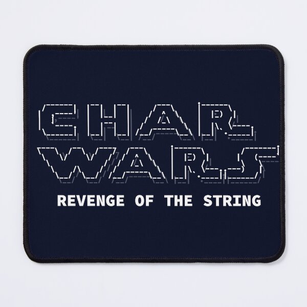 Item preview, Char Wars - Nostalgia - ASCII Art designed and sold by VandoorLabs.