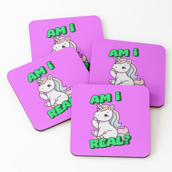Item preview, Am I Real? - Abby Incredible art for the unicorn lover in your life, great gift for daughters, girlfriends, wives and more designed and sold by 3DAF.