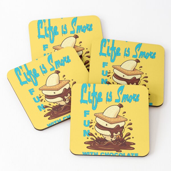 Item preview, Life is S'more Fun with Chocolate designed and sold by CoolEnthusias.