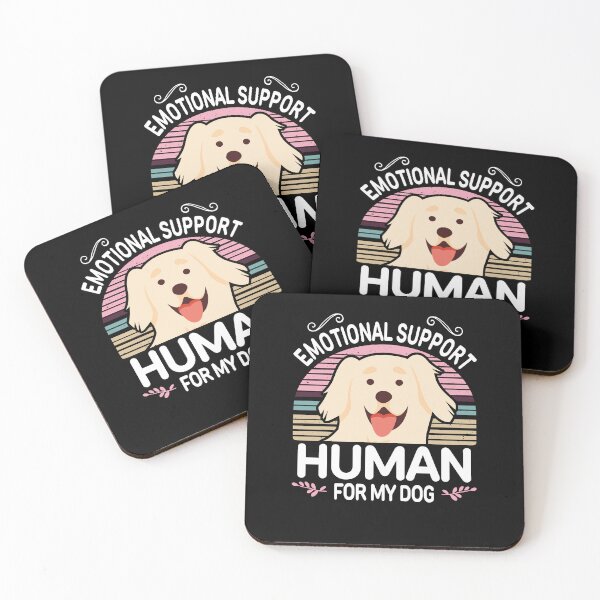 Item preview, Golden Retriever Dog Emotional Support Human designed and sold by Clara Hollins.