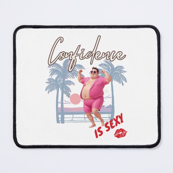 Item preview, Chubby Fat Man Confidence is Sexy designed and sold by FreeStyleTrend.