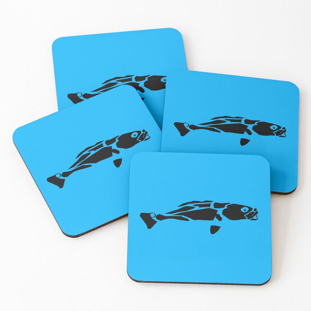 Item preview, Coasters (Set of 4) designed and sold by RedFishyTee.