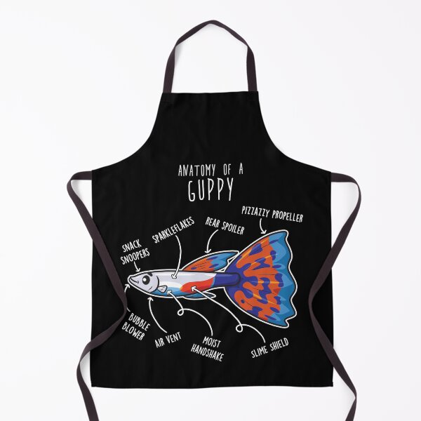Item preview, Guppy Fish Anatomy designed and sold by Clara Hollins.
