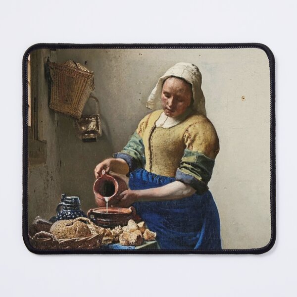 Item preview, Milk maid perparing the morning meal. designed and sold by jamiestarr.
