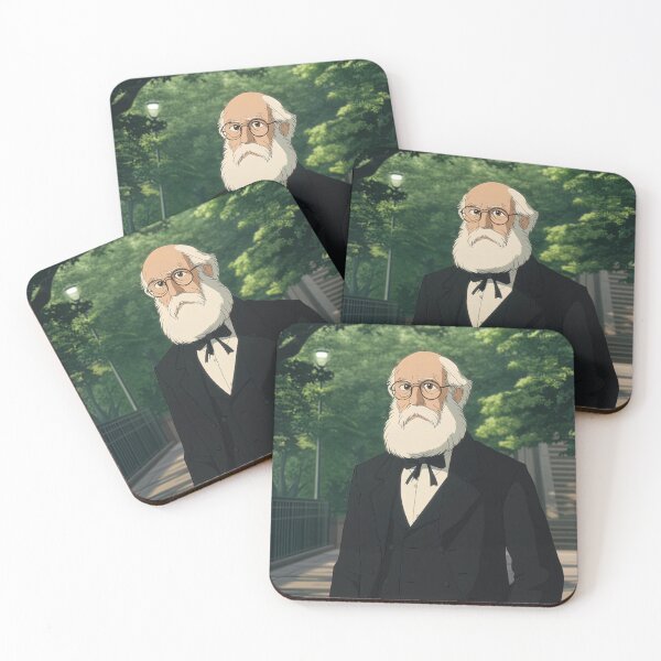 Item preview, Charles Darwin  | Anime style designed and sold by ComicsFactory.