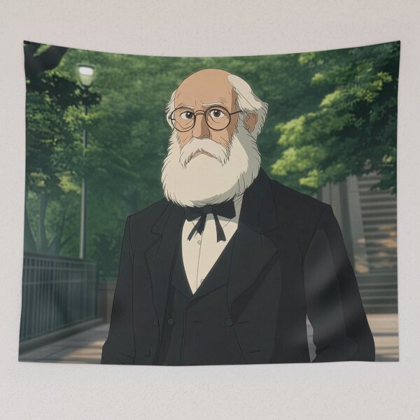 Item preview, Charles Darwin  | Anime style designed and sold by ComicsFactory.