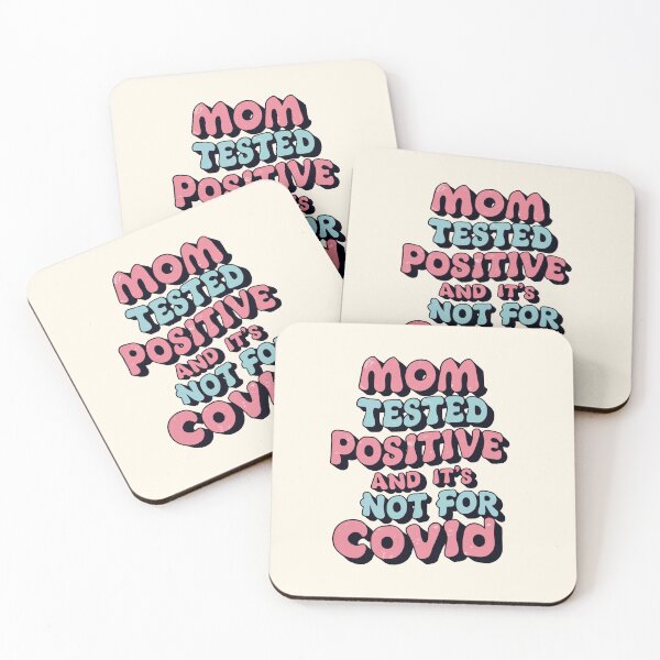 Item preview, Funny Mom Tested Positive Shirt designed and sold by MolonasDesigns.
