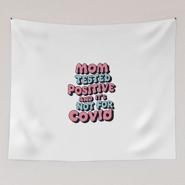 Item preview, Funny Mom Tested Positive Shirt designed and sold by MolonasDesigns.
