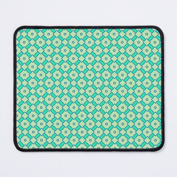 Item preview, Teal Variation Diamond Geometry Square Symbol Seamless Grid designed and sold by EvergreenMotifs.