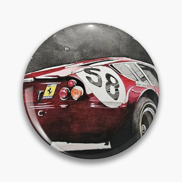 Item preview, Ferrari 365 GTB4 Daytona N.A.R.T Watercolor designed and sold by Raphael Dubesset.
