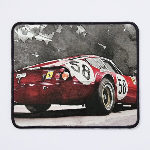Item preview, Ferrari 365 GTB4 Daytona N.A.R.T Watercolor designed and sold by Raphael Dubesset.