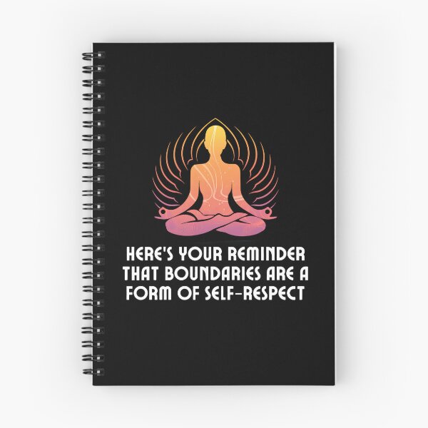 Item preview, Empowering Yoga Boundaries Quote  designed and sold by Betsytiptoe.