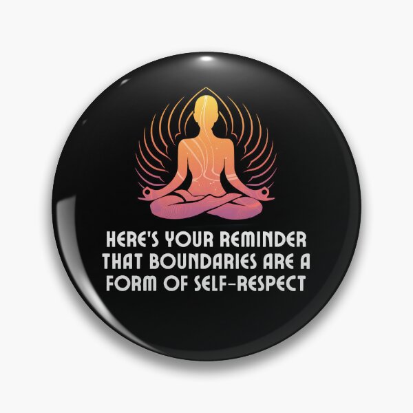 Item preview, Empowering Yoga Boundaries Quote  designed and sold by Betsytiptoe.
