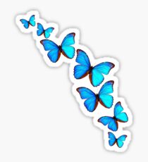 A Kaleidoscope of Butterflies Sticker