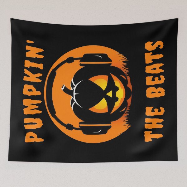 Item preview, Pumpkin' The Beats - Funny Halloween Music Pumpkin designed and sold by Urban-Alien.
