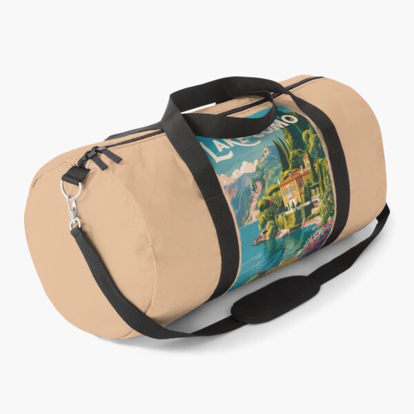 Item preview, Lake Como Painterly Travel Art Vintage designed and sold by KrisSidDesigns.